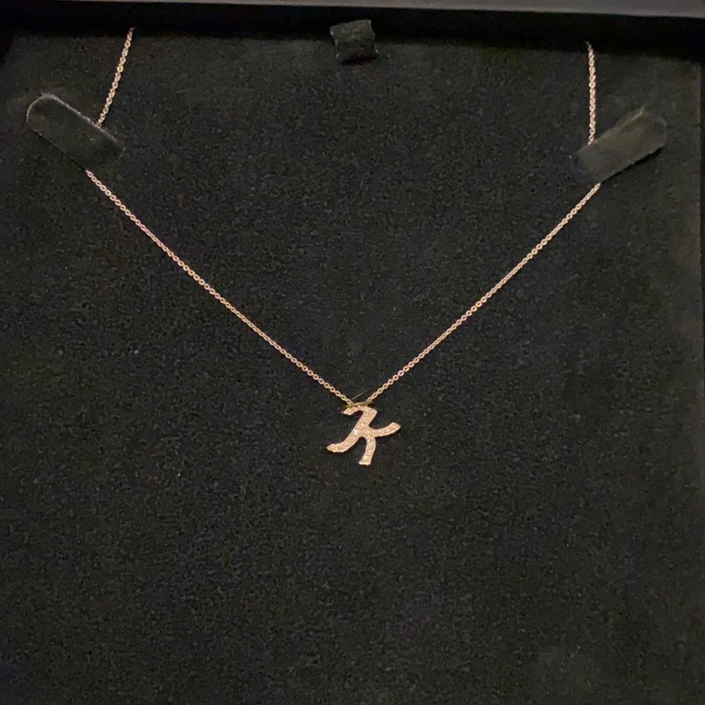 Barmakian “K” Necklace